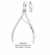 Alicate de Cuticula Edel Solingen Cabo Longo Aco Inox 12 Cm