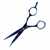Tesoura de Cabelo Kasho Fio Navalha Titânio Azul 5¨