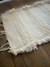 Alfombra cruda con rayas | Linea textil en internet