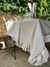 Mantel de Tussor con volados. Reversible! en internet