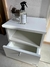 Mesa de luz blanca (EL PAR)| Linea Decoba Home en internet