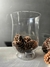 Florero de copon de vidrio 25CM | Línea Floreros