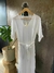 Vestido con lazo bordado | Linea Textil - comprar online