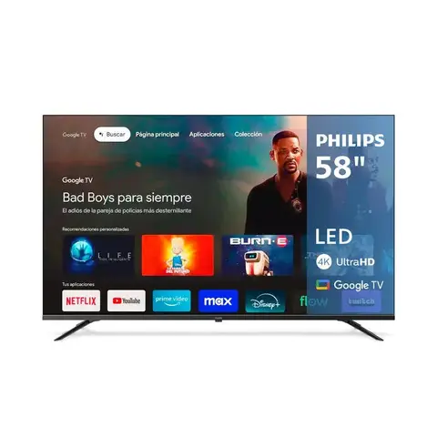 Smart Led Google Tv Philips 58"