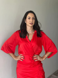 Vestido Transpassado na internet
