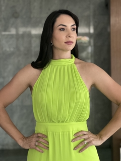 Vestido Verde Limão - comprar online