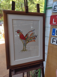 QUADRO GRAVURA ALDEMIR MARTINS 37/100