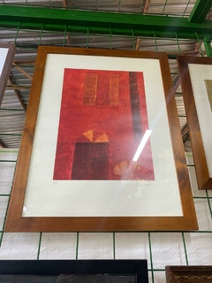 QUADRO GRAVURA VOLPI