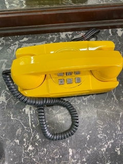 TELEFONE RETRÔ AMARELO MULTTEL
