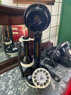 TELEFONE RETRÔ CASTIÇAL