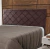 Cabeceira DSoll Helena 1,40m (cinza/marrom) - comprar online