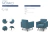 Poltrona Reliance Monaco (verde) - comprar online