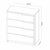 Comoda Demobile Atria 4g Amendola/Off White - comprar online