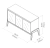 Buffet Lopas Casa Regia Gales 3p (nogueira/preto) - comprar online