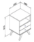 Criado Mudo Bento RT3103 (rustico) - comprar online