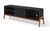 Rack Lopas Casa Regia Gales 1,80m (macadamia/preto)
