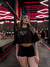 Cropped Oversized Dark Brown - "Until It Works" - comprar online