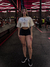 Cropped Oversized OffWhite - "Until It Works" - loja online