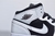Nike Air Jordan 1 Mid White Black "Tuxedo"