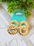 Brinco feminino folheado, dourado b28 na internet