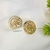 Brinco arvore da vida, Brinco feminino folheado, brinco dourado elegante b19 - loja online