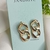 Brinco folheado, dourado b33 - JANDRITE