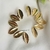 Brinco feminino com detalhes, dourado b14 - JANDRITE