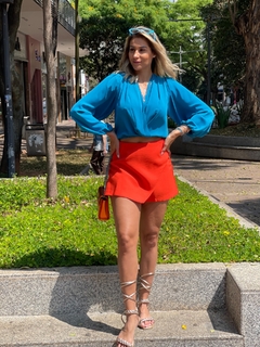 BLUSA MANGA LONGA DECOTE - Loja MS BRAND