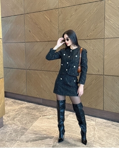 BLAZER TWEED COM BOTÕES