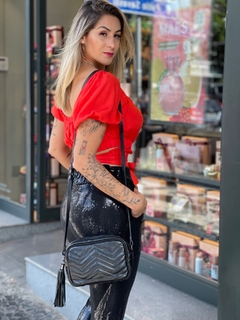CROPPED MANGA PRINCESA - comprar online