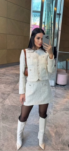 BLAZER TWEED COM BOTÕES - loja online
