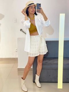 Short Cinto Cordão