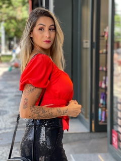 CROPPED MANGA PRINCESA - Loja MS BRAND