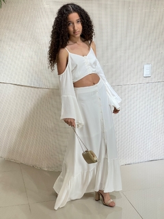 CROPPED COM MANGA - comprar online