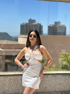 VESTIDO COM RECORTES NO BUSTO - Loja MS BRAND