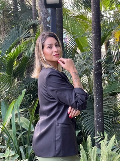 MAX BLAZER MANGA DRAPEADA - comprar online