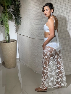 SAIA TRANSPARENTE RENDA - Loja MS BRAND