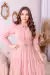 Vestido em chifon sem elastano com forro - loja online