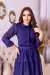 Vestido em chifon sem elastano com forro