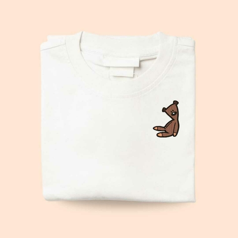 Camiseta Bordada Urso Teddy Mr Bean