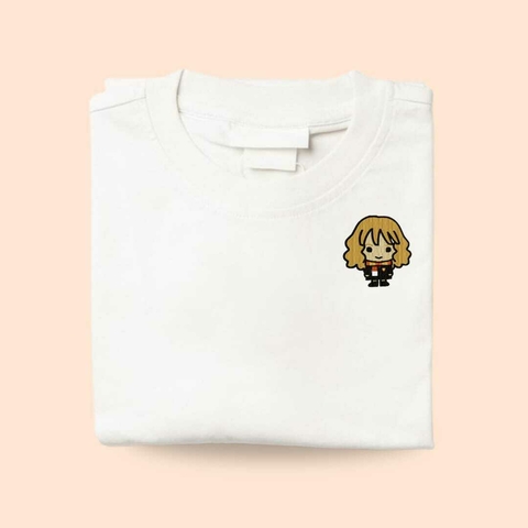 Camiseta Bordada Hermione - Harry Potter
