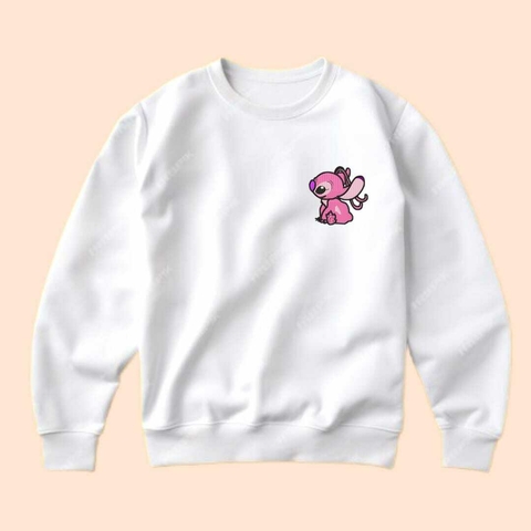 Moletom Bordado Angel - Stitch