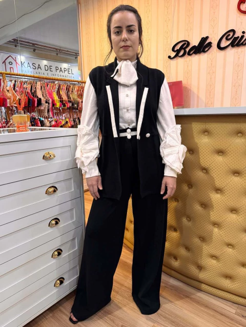 Conjunto Valéria P&B