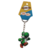 Chaveiro resinado Mario - Yoshi
