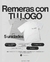 REMERA ALGODON 24.1 PEINADO CON TAPA COSTURA PACK X 5 UNIDADES - IMPRESO EN SERIGRAFIA FRENTE Y ESPALDA (HASTA 2 COLORES)