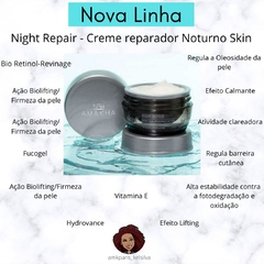 Night Repair - Skin Alpha - Creme Antioxidante Noturno 30g - Uni - comprar online