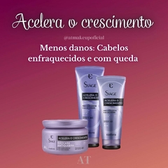 Kit Acelera o Crescimento da Eudora - Shampo+Condicionador + Máscara 700 ml