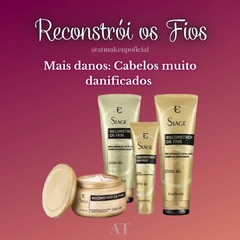 Kit Reconstrói os Fios da Eudora - Shampo+Condicionador + Máscara+ CC Cream 800 ml