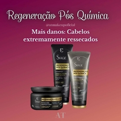 Kit Regeneração Pós Química da Eudora - Shampo+Condicionador + Máscara 700 ml