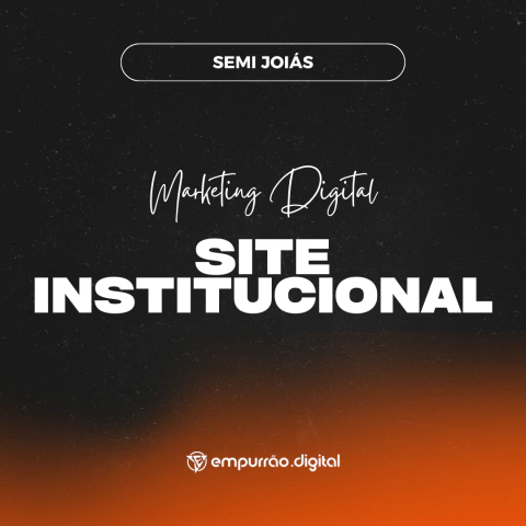 Site Institucional para Marketing Semi Joiás | Desenvolvimento Web